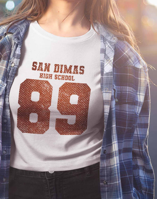 San Dimas High School 89 Fitted Women's T-Shirt  - Off World Tees