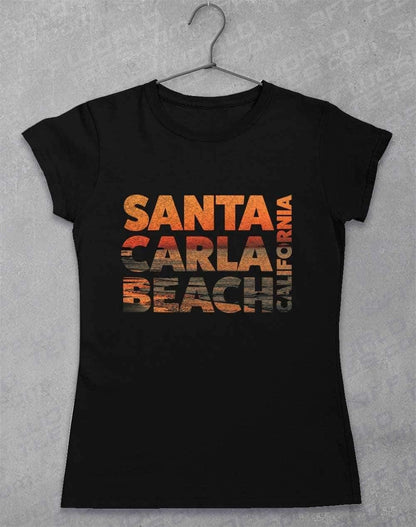 Santa Carla Beach Women's T-Shirt 8-10 / Black  - Off World Tees