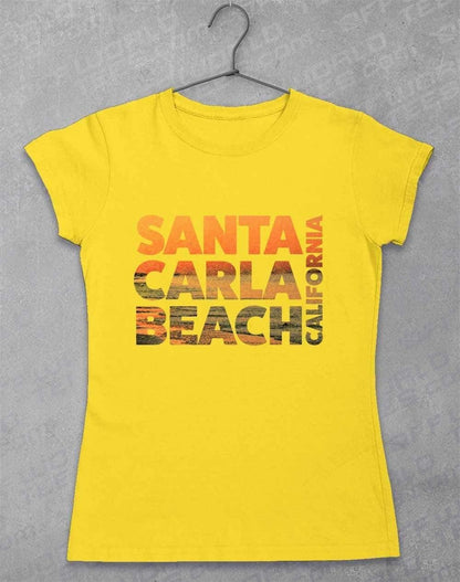Santa Carla Beach Women's T-Shirt 8-10 / Daisy  - Off World Tees