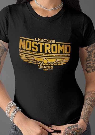 USCSS Nostromo Womens T-Shirt  - Off World Tees