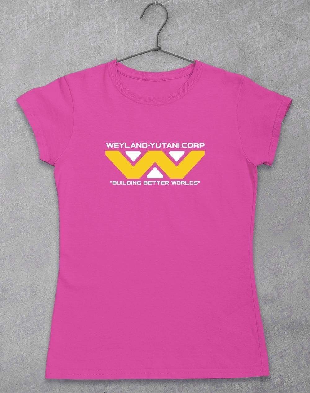 Weyland Yutani Women's T-Shirt 8-10 / Azalea  - Off World Tees