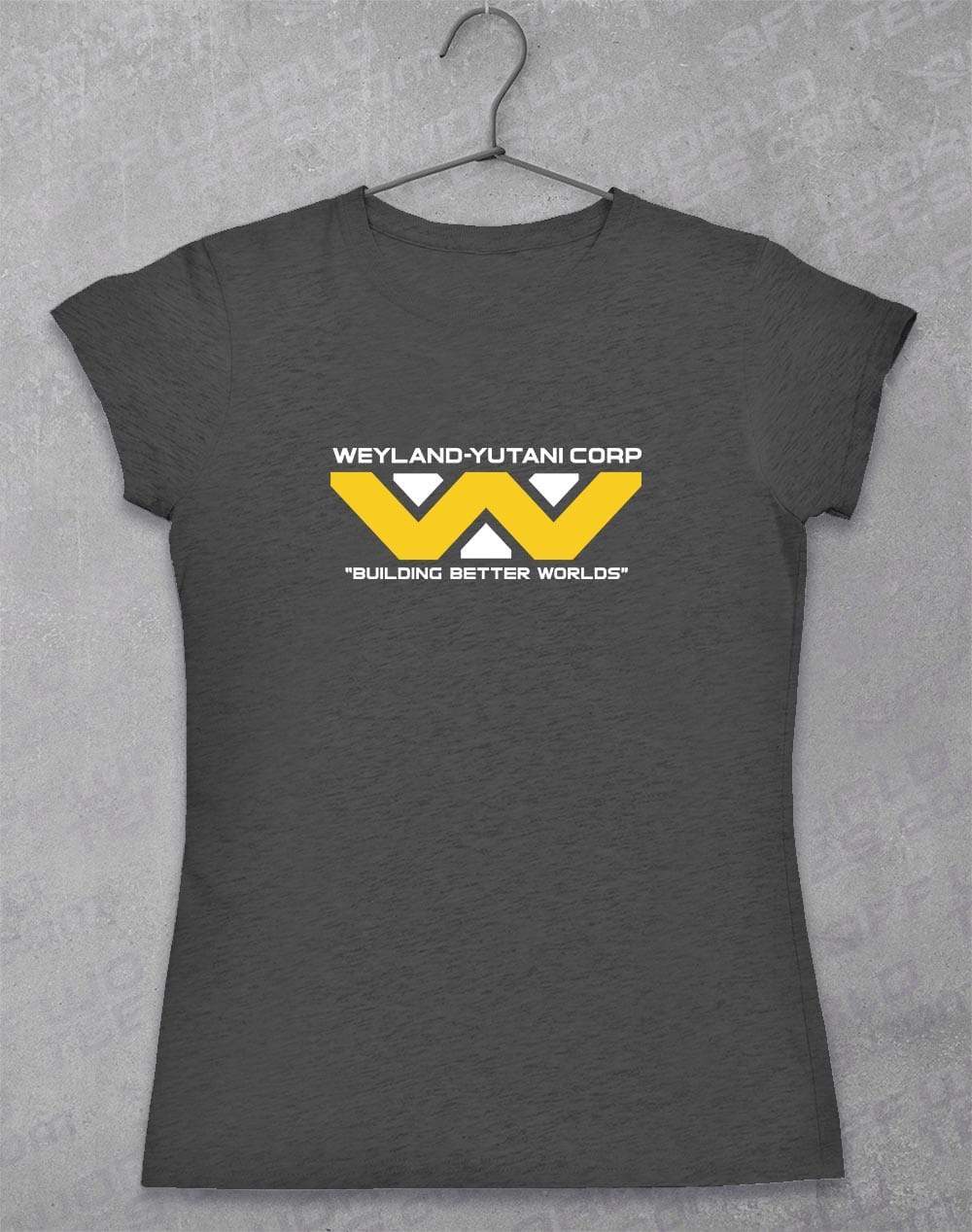 Weyland Yutani Women's T-Shirt 8-10 / Dark Heather  - Off World Tees
