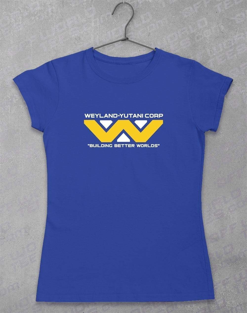 Weyland Yutani Women's T-Shirt 8-10 / Royal  - Off World Tees