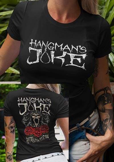 Hangman's Joke Tour 94 with Back Print Womens T-Shirt  - Off World Tees