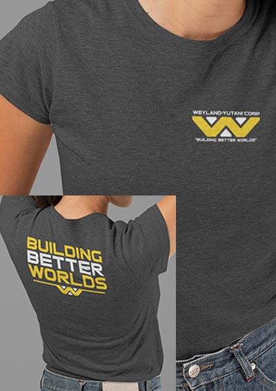 Weyland Yutani Women's T-Shirt with Back Print  - Off World Tees
