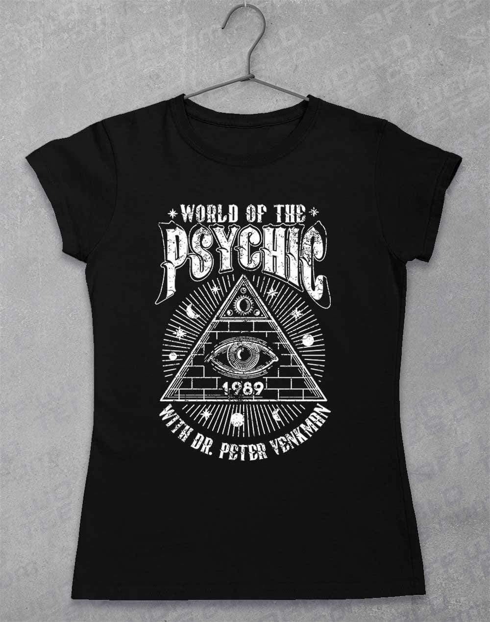 World of the Psychic Women's T-Shirt 8-10 / Black  - Off World Tees