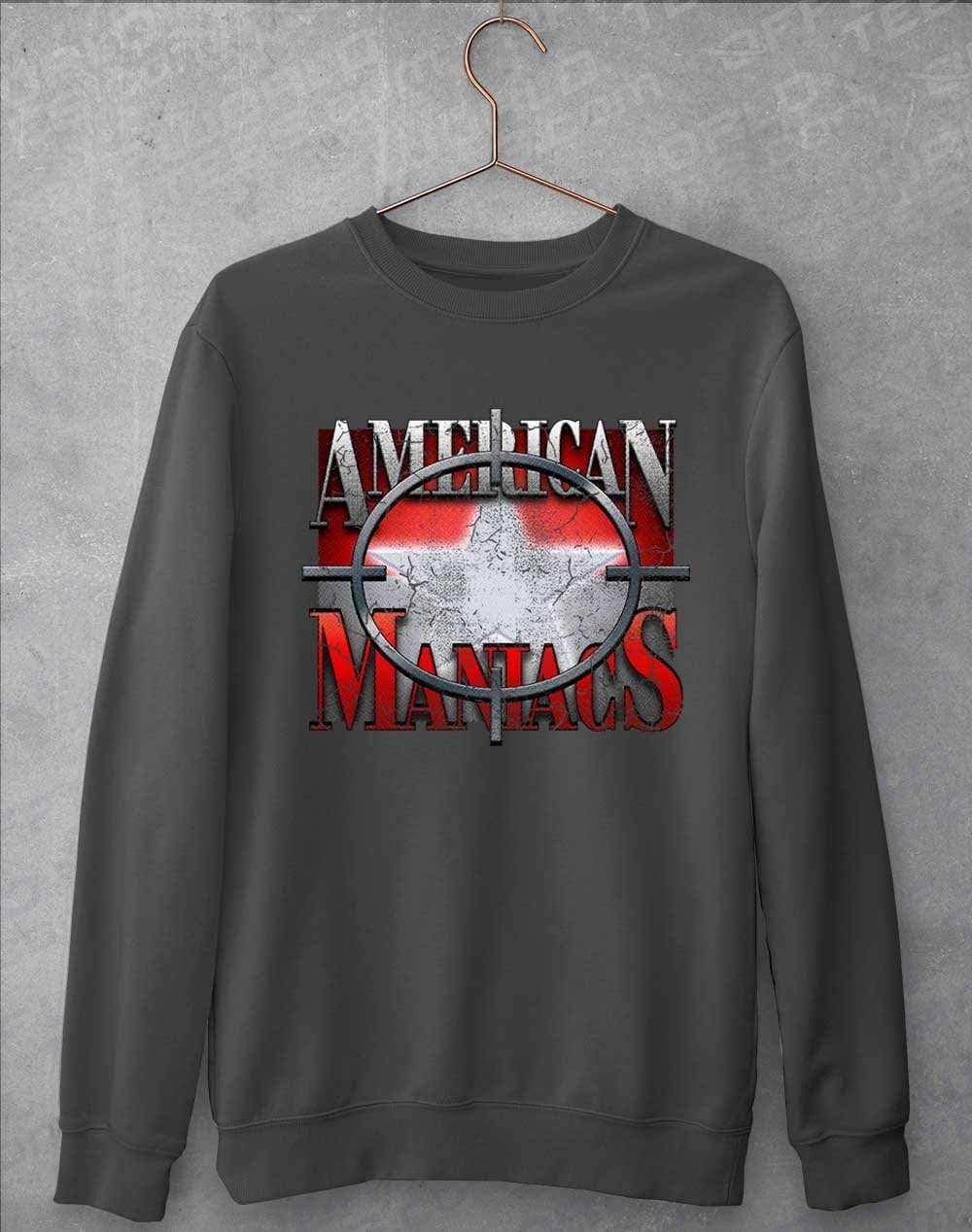 American Maniacs - Sweatshirt S / Charcoal  - Off World Tees