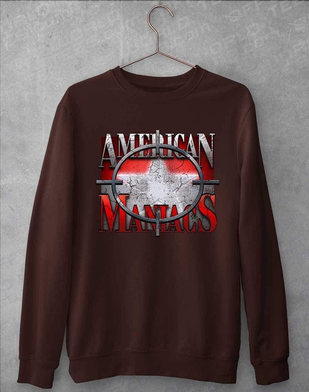 American Maniacs - Sweatshirt S / Hot Chocolate  - Off World Tees