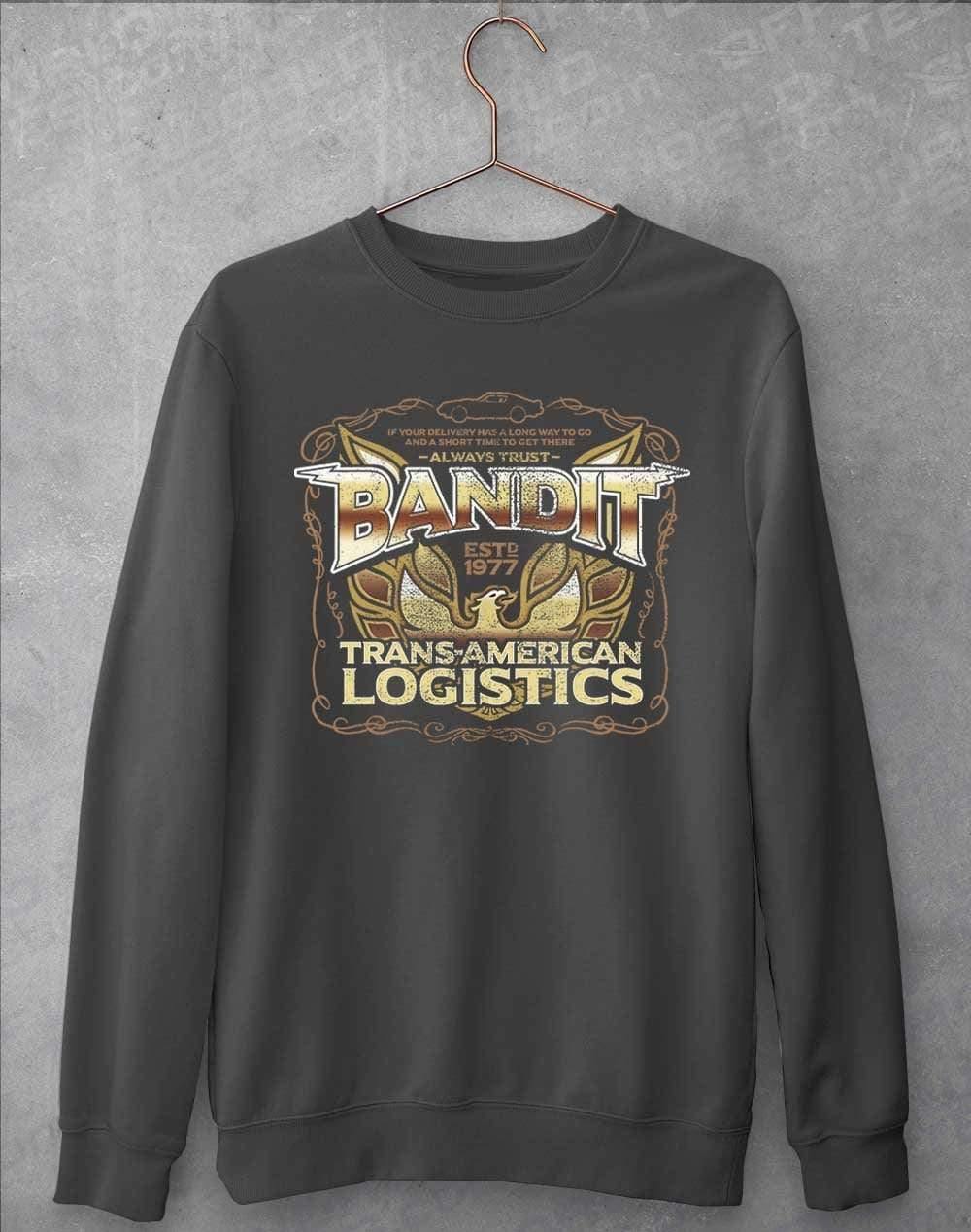 Bandit Logistics 1977 Sweatshirt S / Charcoal  - Off World Tees