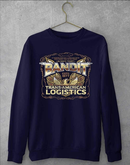 Bandit Logistics 1977 Sweatshirt S / Oxford Navy  - Off World Tees
