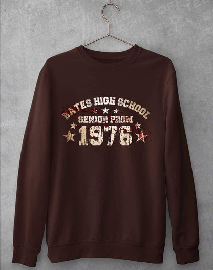 Bates High School Prom 1976 Sweatshirt S / Hot Chocolate  - Off World Tees