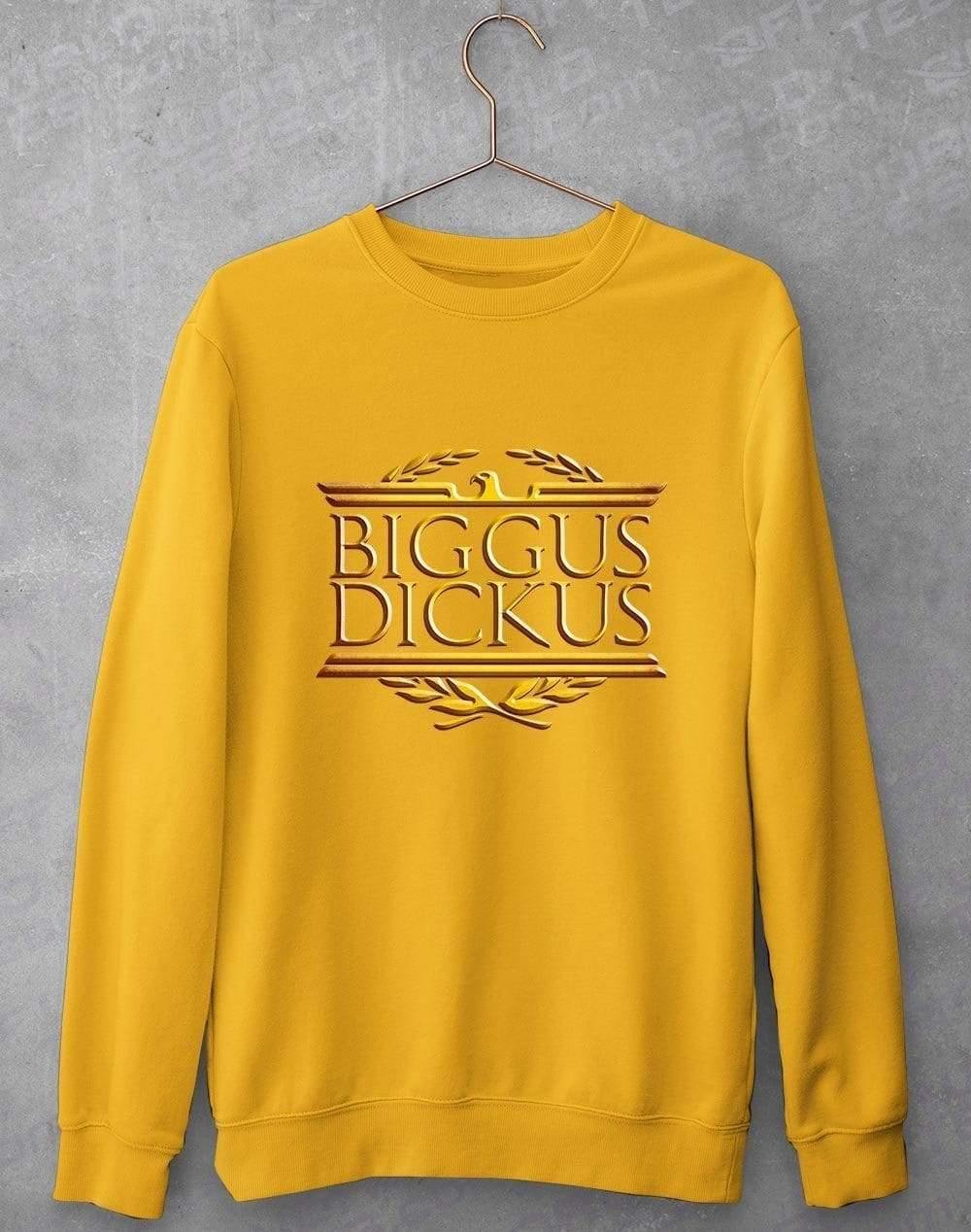 Biggus Dickus Sweatshirt S / Gold  - Off World Tees