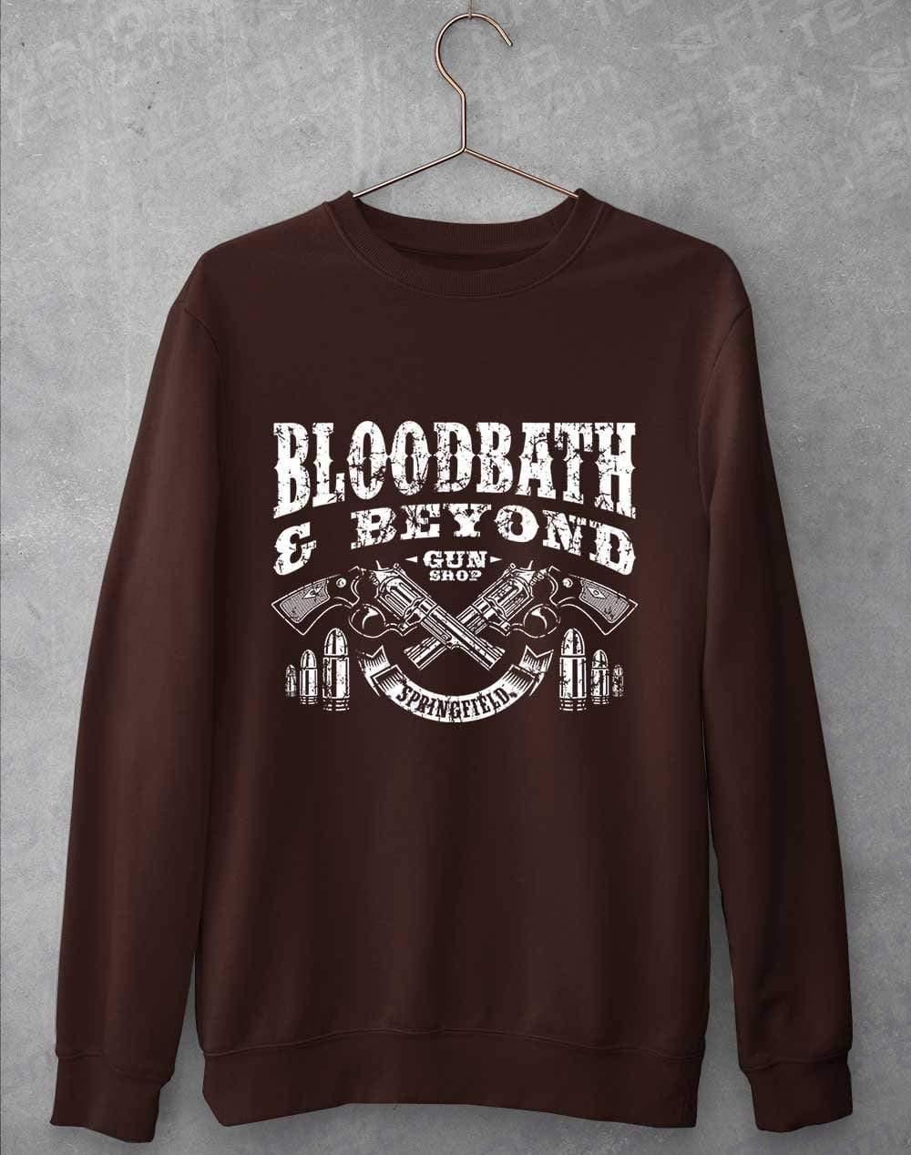 Bloodbath and Beyond Sweatshirt S / Hot Chocolate  - Off World Tees