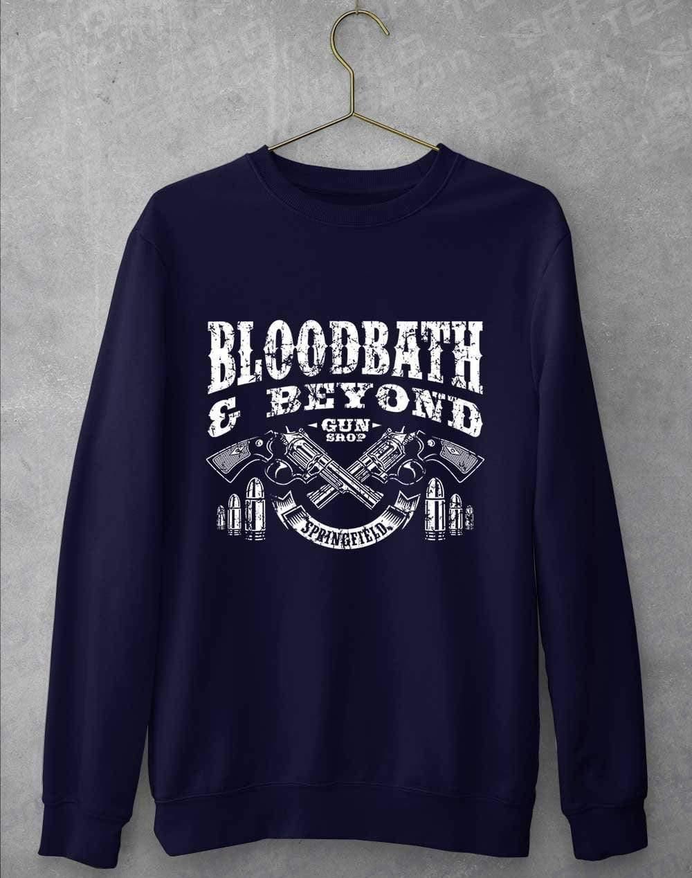 Bloodbath and Beyond Sweatshirt S / Oxford Navy  - Off World Tees