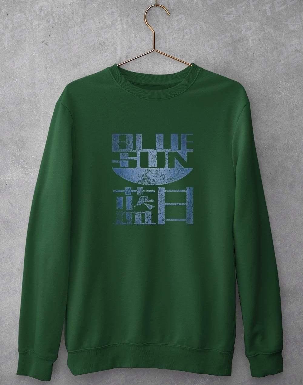 Blue Sun Sweatshirt S / Bottle  - Off World Tees