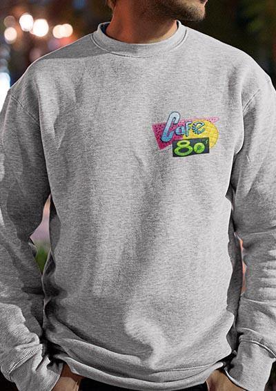 Cafe 80s Pocket Print Sweatshirt  - Off World Tees