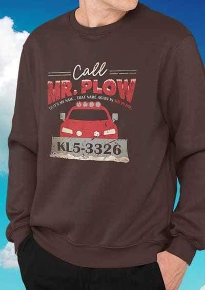 Call Mr Plow Sweatshirt  - Off World Tees