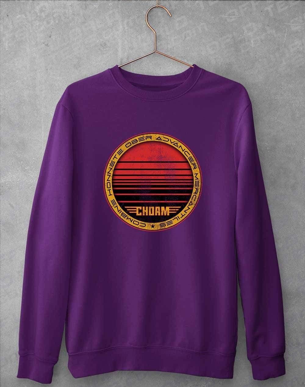 CHOAM Sweatshirt S / Purple  - Off World Tees