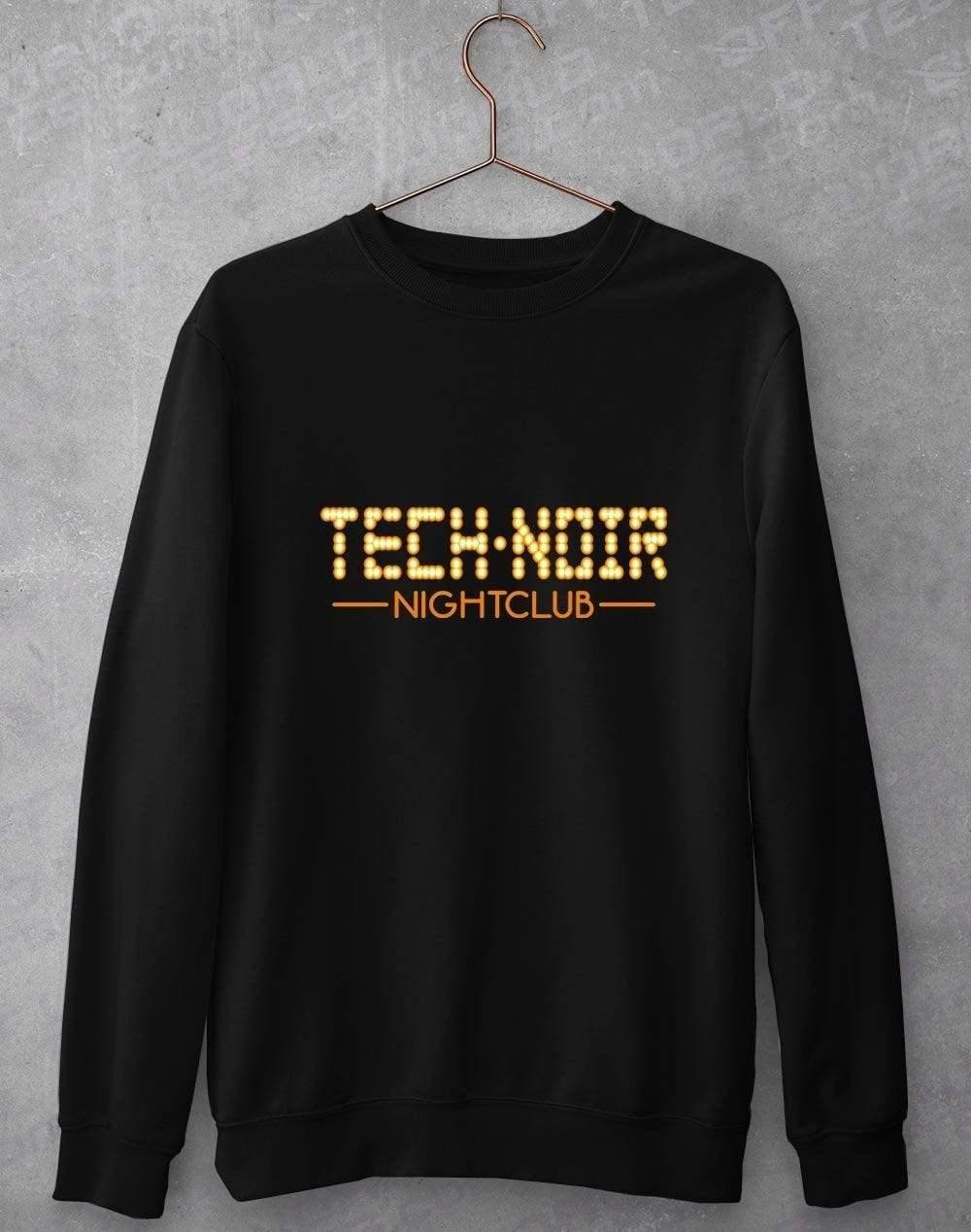Club Tech Noir Sweatshirt S / Black  - Off World Tees