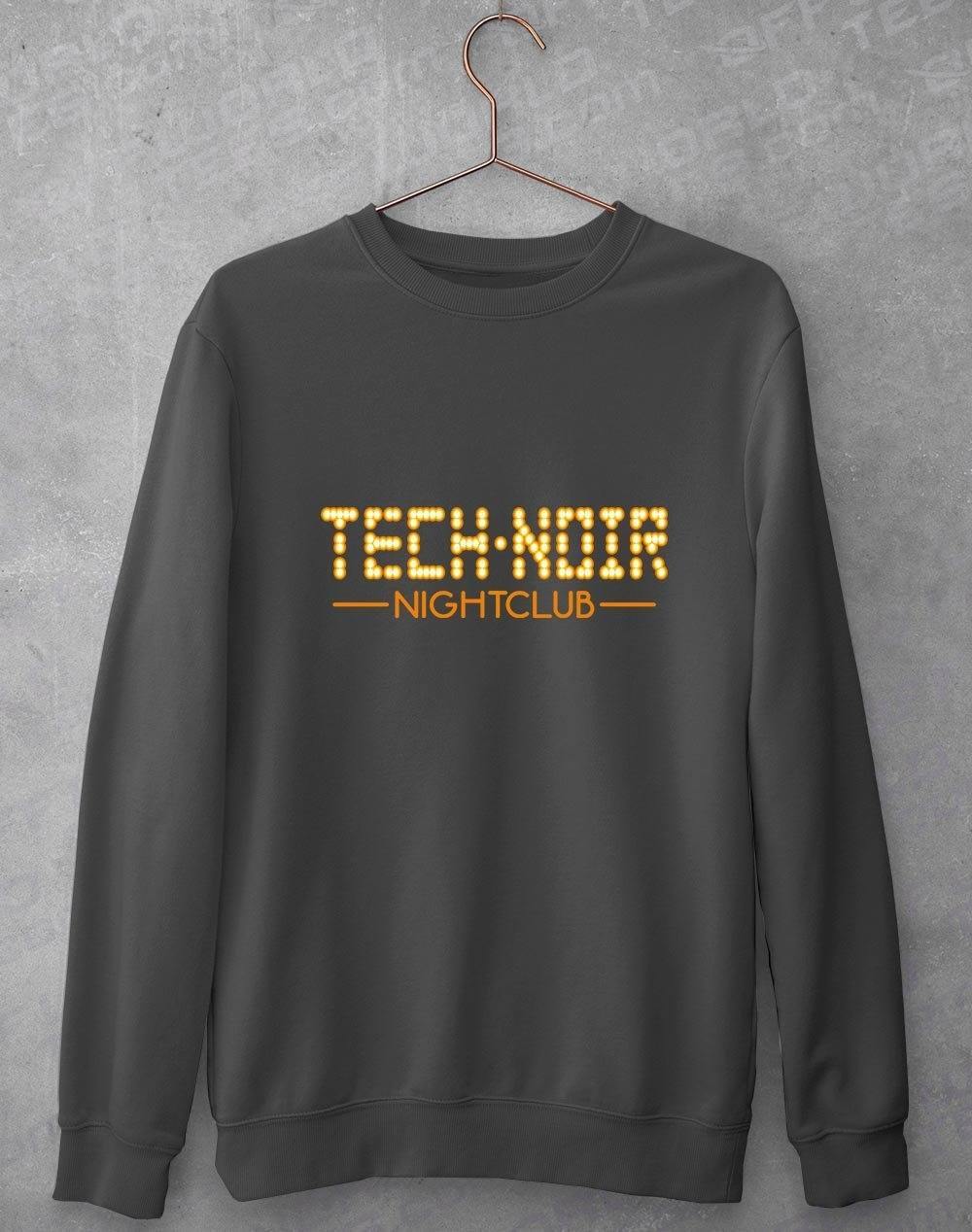 Club Tech Noir Sweatshirt S / Charcoal  - Off World Tees