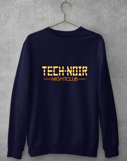 Club Tech Noir Sweatshirt S / Navy  - Off World Tees