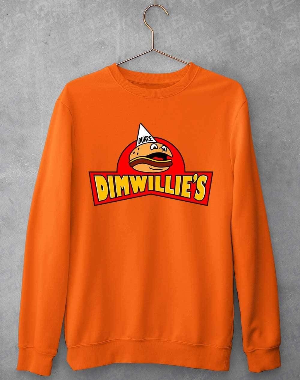 Dimwillies Sweatshirt S / Orange Crush  - Off World Tees