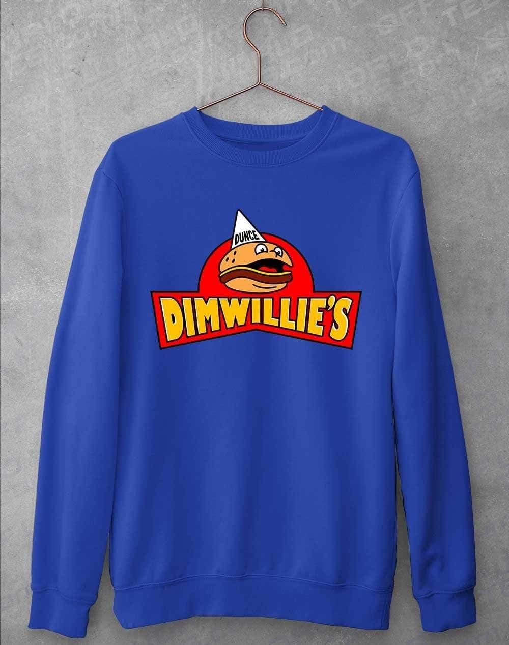 Dimwillies Sweatshirt S / Royal Blue  - Off World Tees