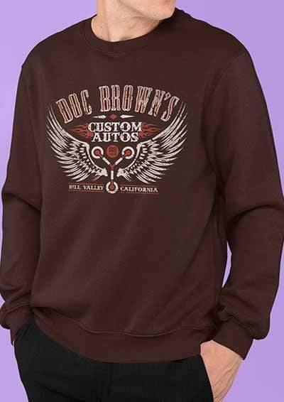 Doc Brown's Custom Autos Sweatshirt  - Off World Tees