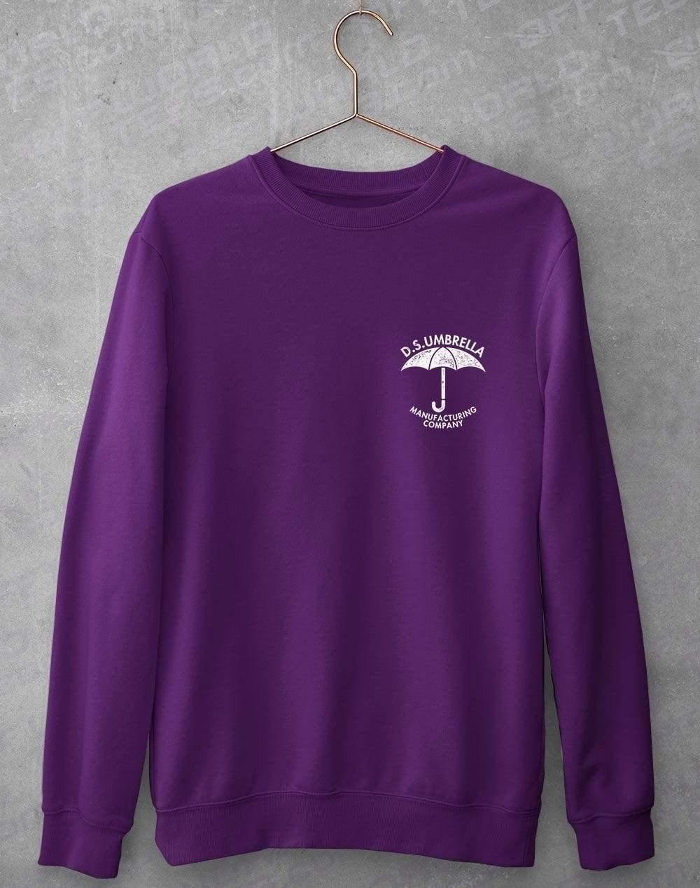 DS Umbrella Sweatshirt S / Purple  - Off World Tees
