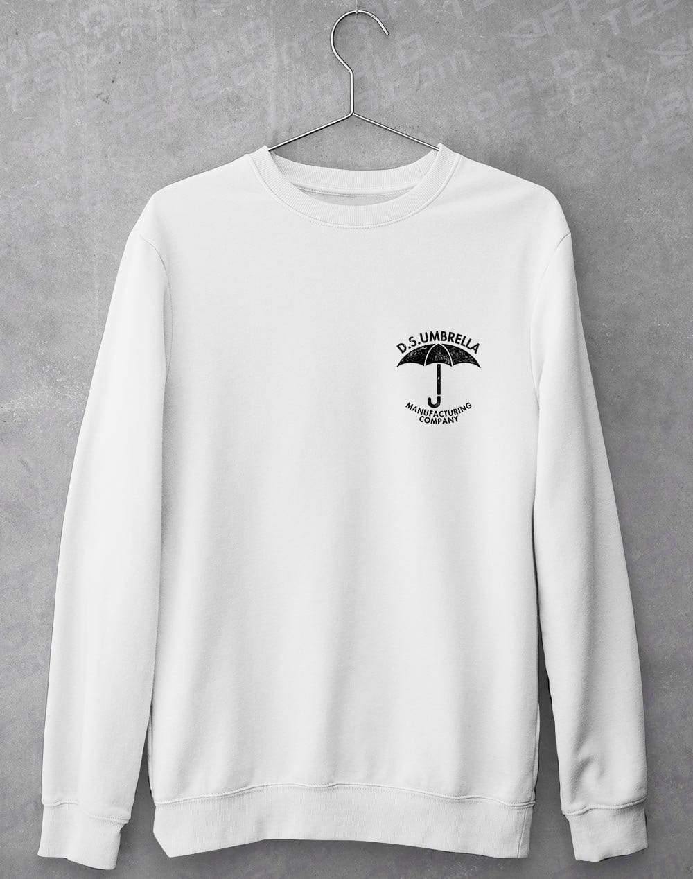 DS Umbrella Sweatshirt S / White  - Off World Tees