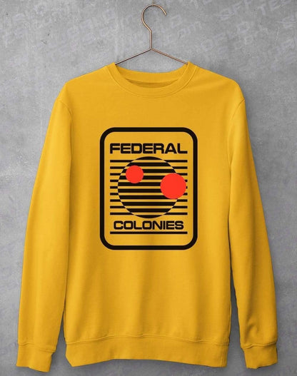 Federal Colonies Sweatshirt S / Gold  - Off World Tees