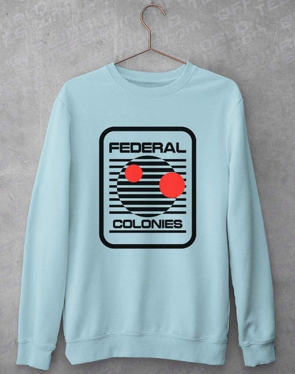 Federal Colonies Sweatshirt S / Sky Blue  - Off World Tees
