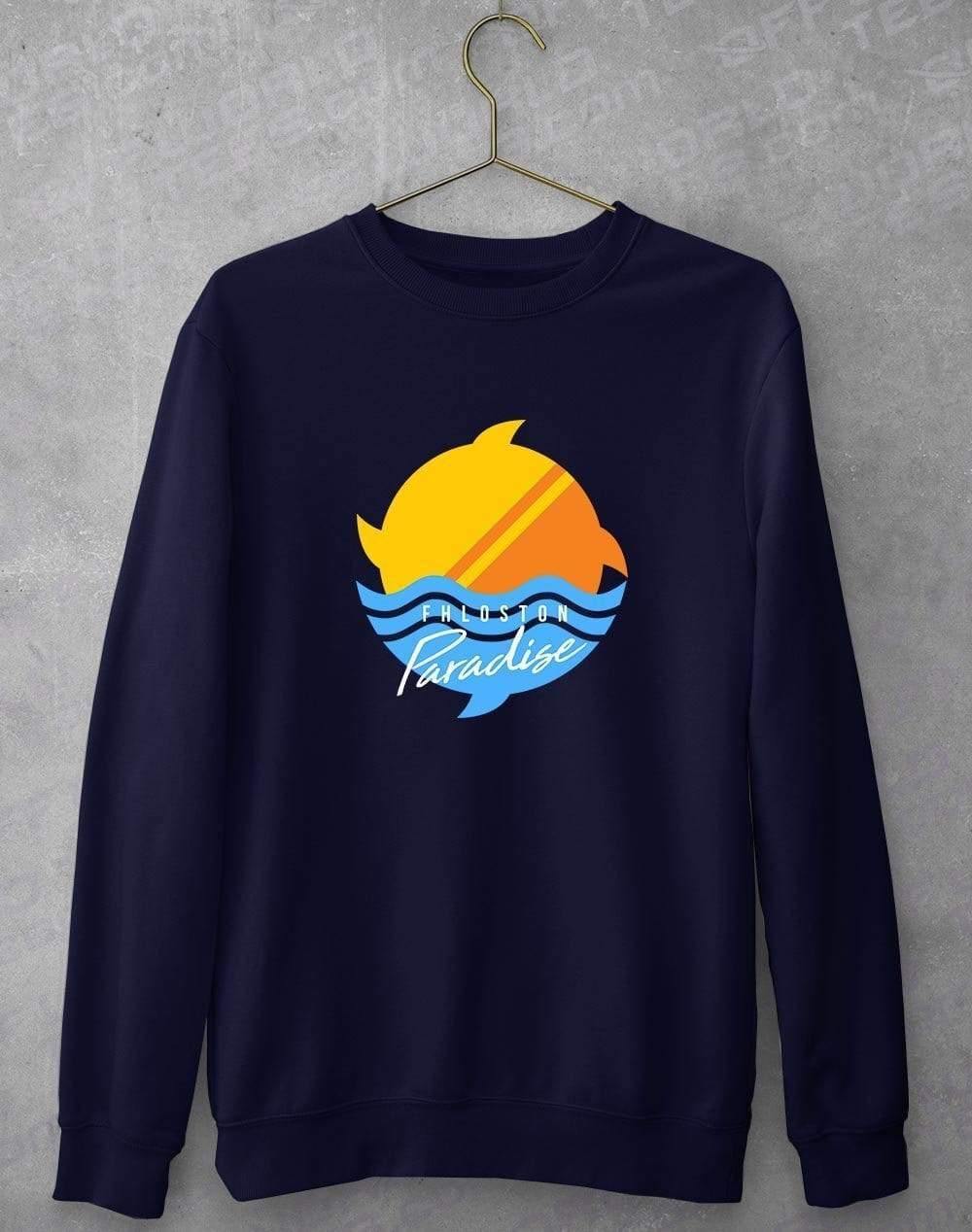 Fhloston Paradise Classic Sweatshirt S / Oxford Navy  - Off World Tees