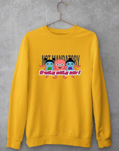 Fruity Oaty Bar Sweatshirt S / Gold  - Off World Tees