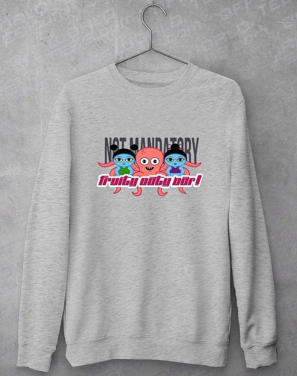 Fruity Oaty Bar Sweatshirt S / Heather Grey  - Off World Tees