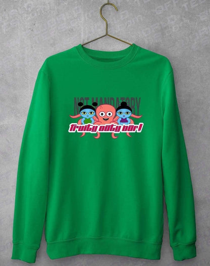 Fruity Oaty Bar Sweatshirt S / Kelly Green  - Off World Tees