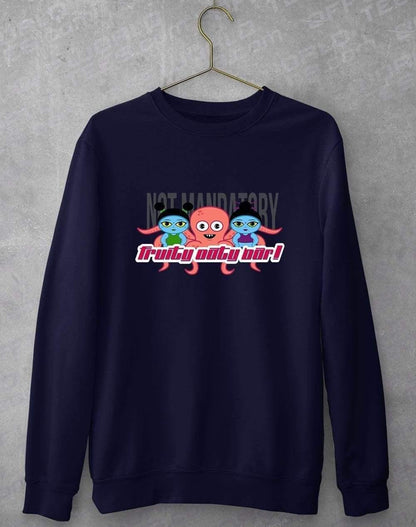 Fruity Oaty Bar Sweatshirt S / Oxford Navy  - Off World Tees