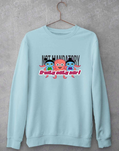 Fruity Oaty Bar Sweatshirt S / Sky Blue  - Off World Tees