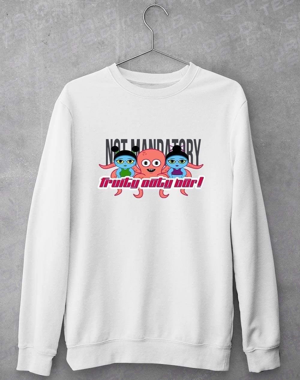 Fruity Oaty Bar Sweatshirt S / White  - Off World Tees