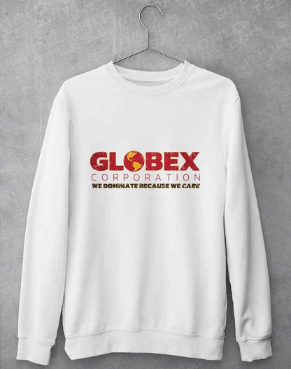 Globex Corporation Sweatshirt S / Arctic White  - Off World Tees