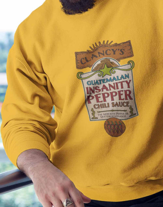 Guatemalan Insanity Pepper Chili Sauce Sweatshirt  - Off World Tees
