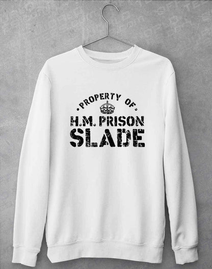 HM Prison Slade Sweatshirt S / Arctic White  - Off World Tees