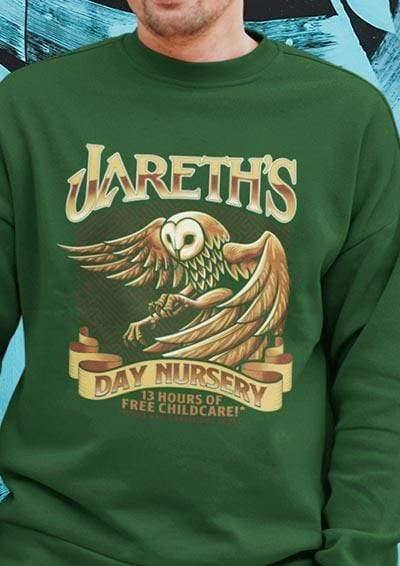 Jareth's Day Nursery Sweatshirt  - Off World Tees