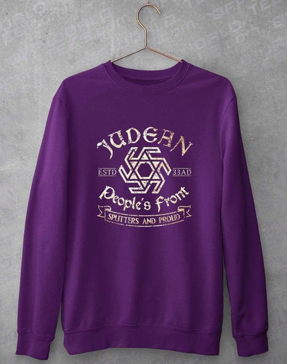 Judean Peoples Front Sweatshirt S / Purple  - Off World Tees