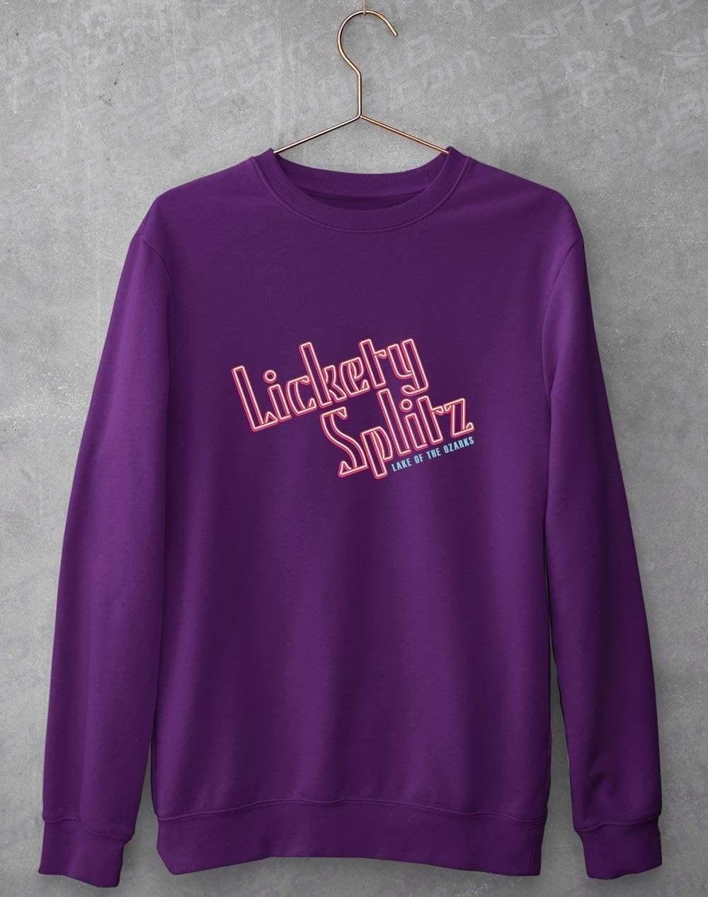 Lickety Splitz Sweatshirt S / Purple  - Off World Tees