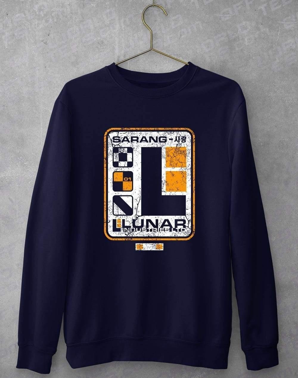 Lunar Industries Sweatshirt S / Navy  - Off World Tees