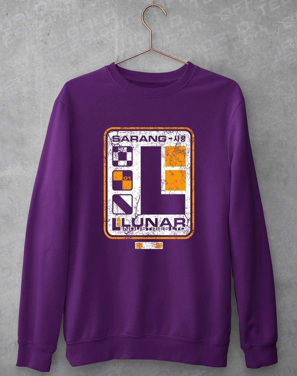 Lunar Industries Sweatshirt S / Purple  - Off World Tees