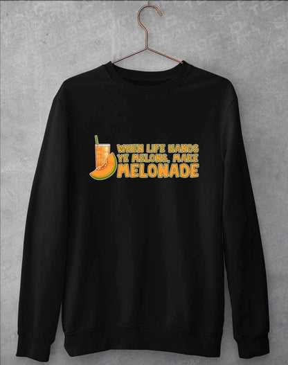 Make Melonade Sweatshirt S / Jet Black  - Off World Tees