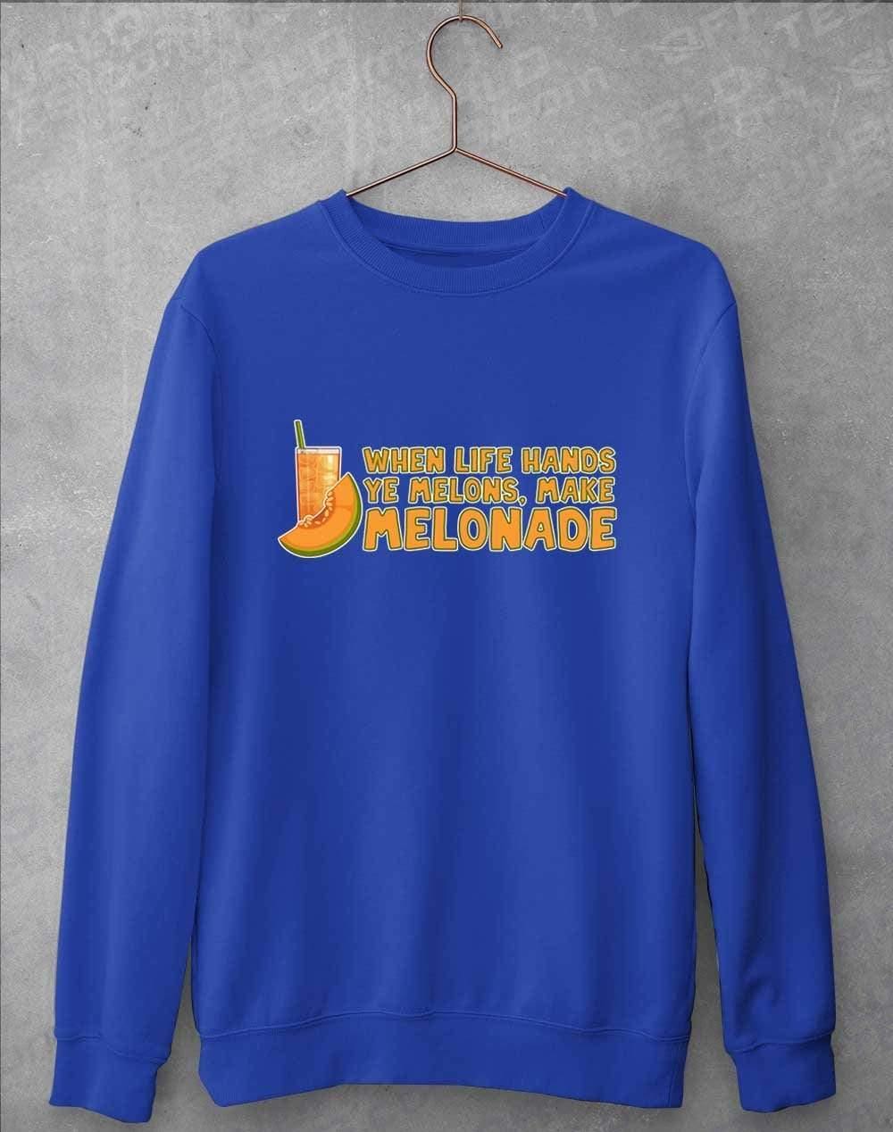 Make Melonade Sweatshirt S / Royal Blue  - Off World Tees