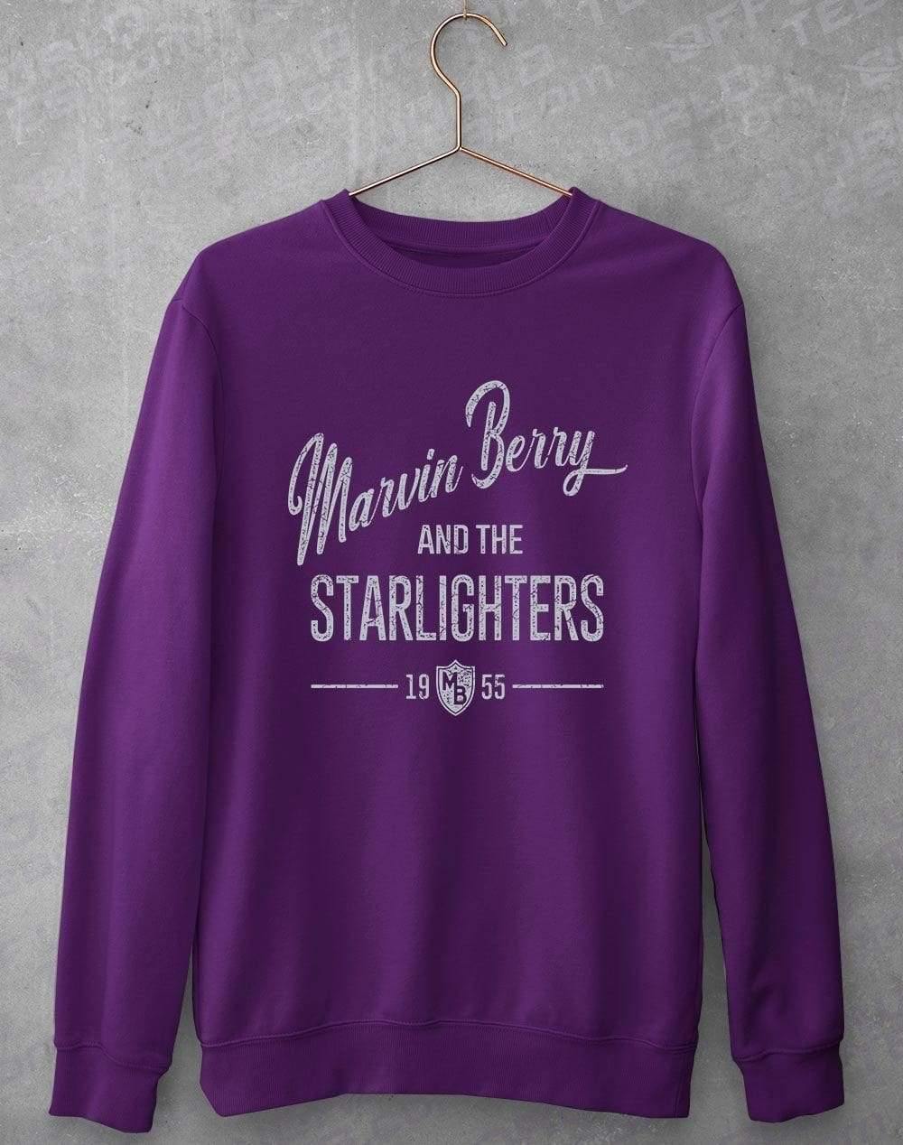 Marvin Berry and the Starlighters Sweatshirt S / Purple  - Off World Tees
